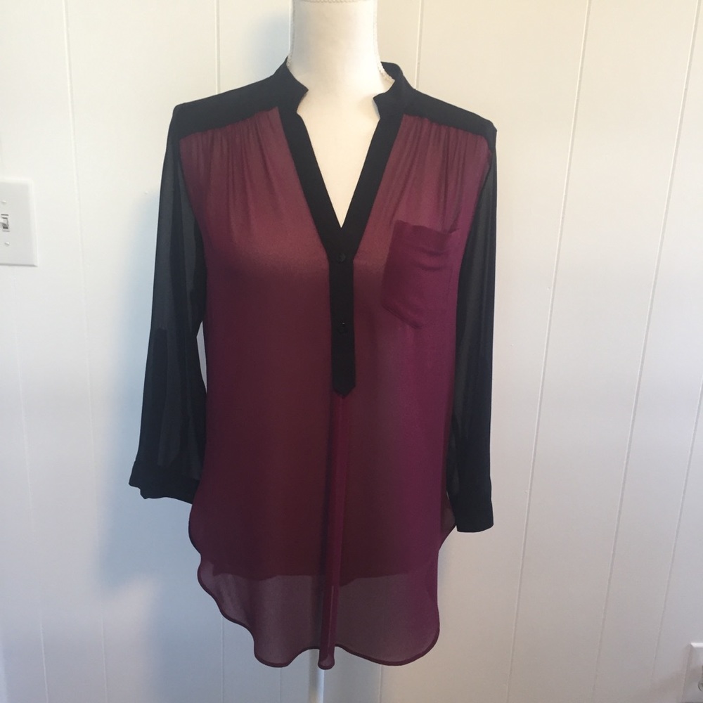 I Z Byer sheer top size medium.